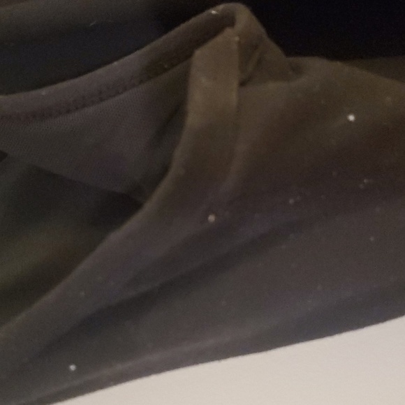 SOLD Size 8 Black Lululemon Power Y Tank with mesh neckline. - Picture 10 of 11